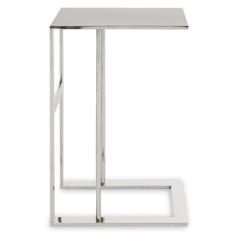 Bhodi End Table, Silver, Grey
