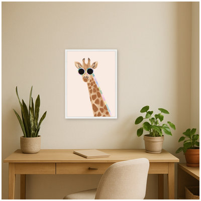 Reproduction d'art mural sur toile "Playful Giraffe" par Aislinn Simmonds Duchess