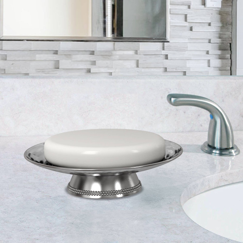 Oneita Soap Dish for Bathroom Counter,Shower & Kitchen |  Matt/Shiny