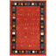 Canvello Silkroad Gabbeh Navy Kitchen Rug - 3'11" X 5'11"
