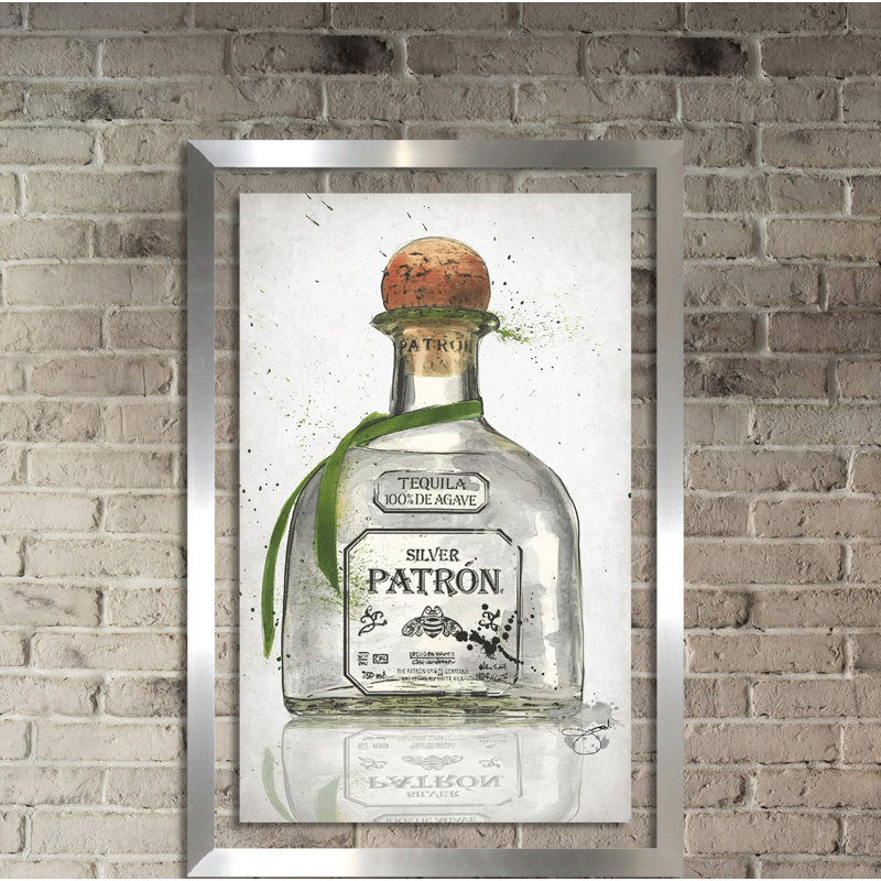 «Take the Shot», impression, H 39,5 po x l 27,5 po x P 0,75 po, Acrylique avec cadre argent