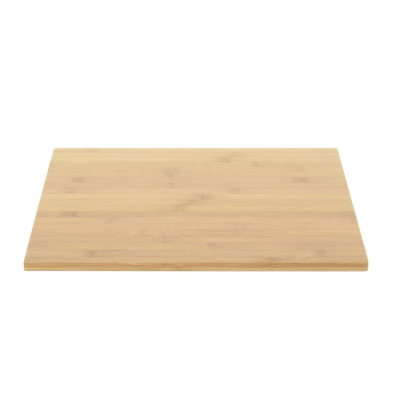 Buffet en bois à l'avant de la maison, Bambou