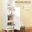 Nordic Style Freestanding Bathroom Storage Cabinet,Tall Bathroom Cabinet With Rattan Doors-1477794037