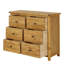 Nero 110 cm W Chest of 6 Drawers