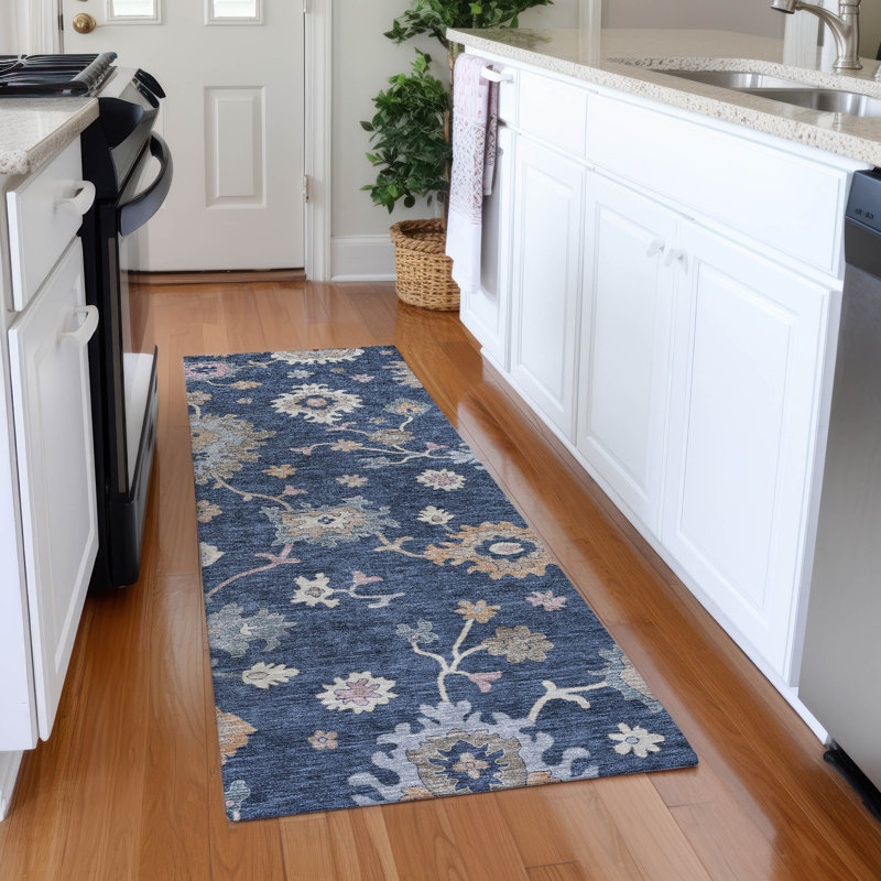 Machine Washable Indoor/Outdoor Segin ACN1218 Rug, Runner 2'3" x 7'6"
