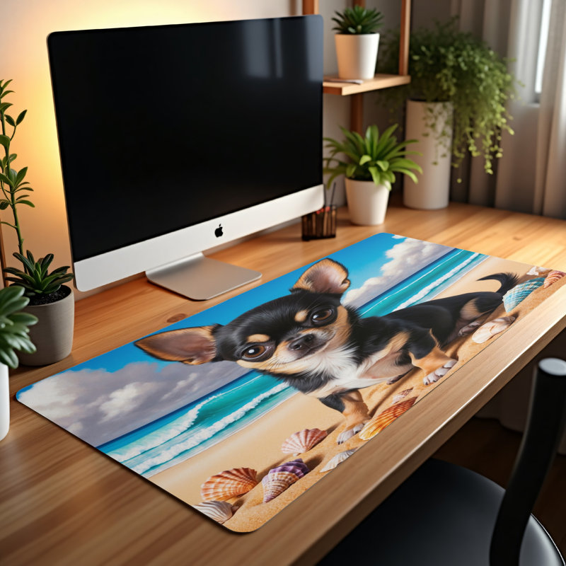 Polyester Desk Pad, 23.6x13.8