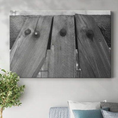 Found Textures V-Gallery Wrapped Canvas