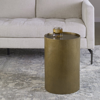 Table d'appoint Everly Quinn Adrina Drum