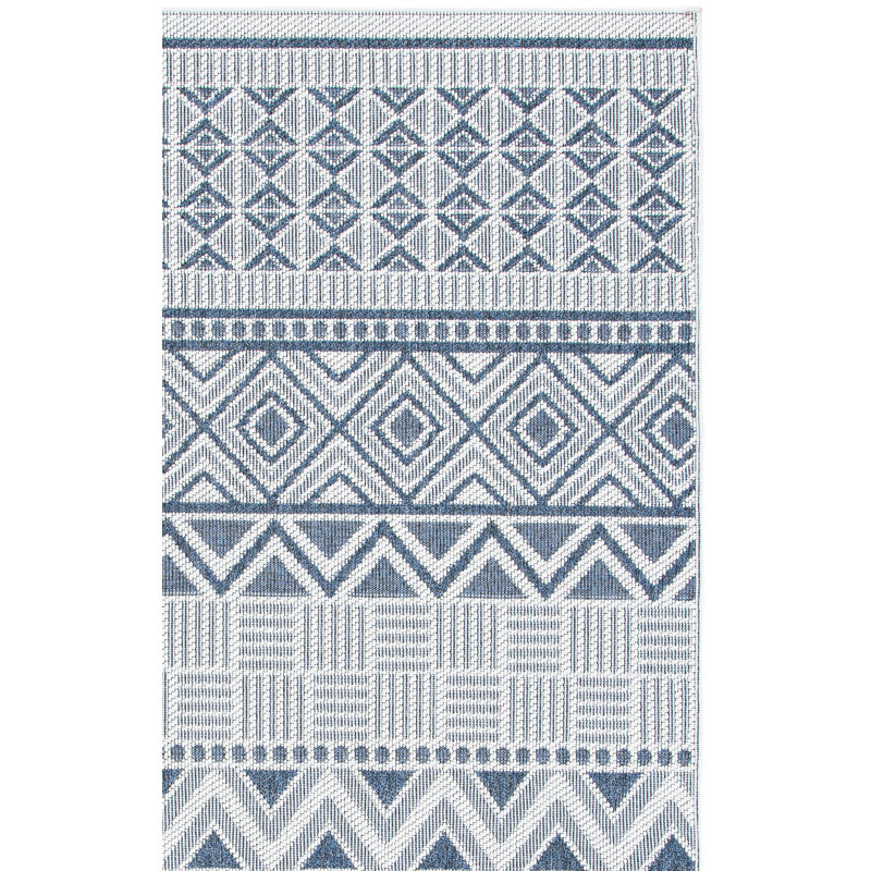 Tapis intérieur / extérieur lavable à la machine Carey Performance, Rectangle 5 pi 3 po x 7 pi 6 po