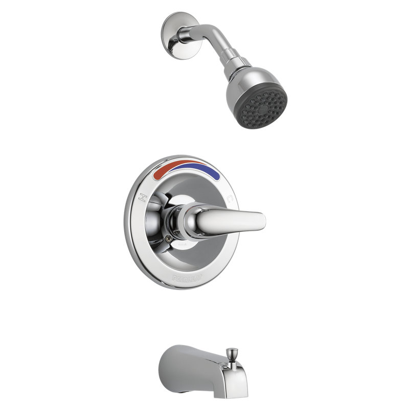 Core Tub & Shower Faucet, Chrome