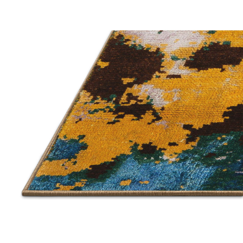Tapis abstrait moderne 5416, Rectangle 3 pi x 5 pi