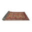 Tapis brun à motif oriental-2107807306