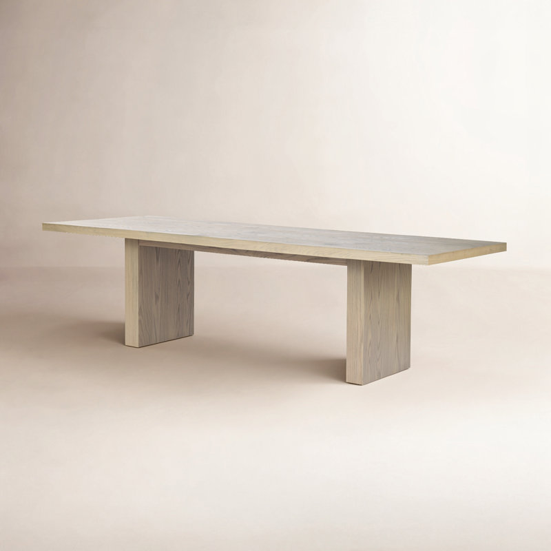 Castille Oak Dining Table, Sandy Oak
