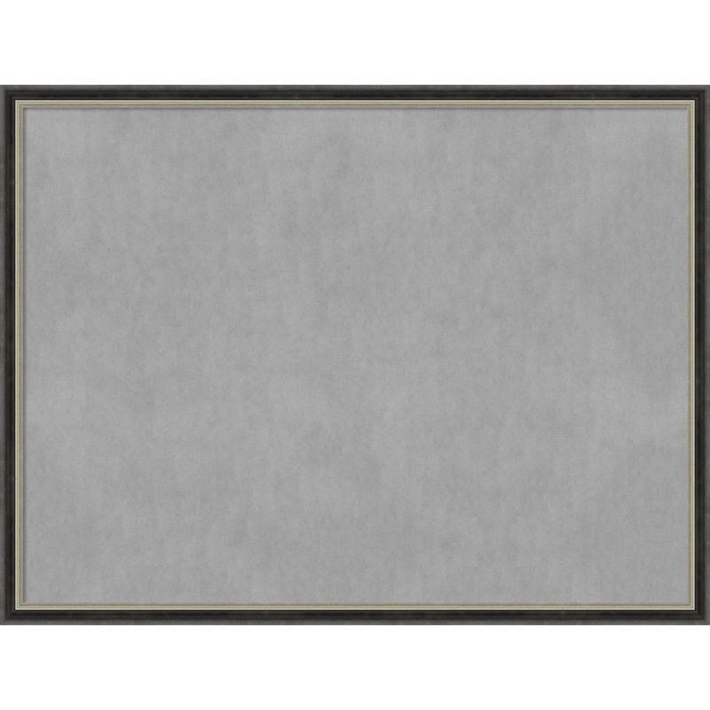 Tableau magnétique magnétique en métal, 19" H x 25" W
