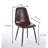 5 Piece Dining Set (Brown)