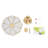 Elziabeth Glass Flush Mount