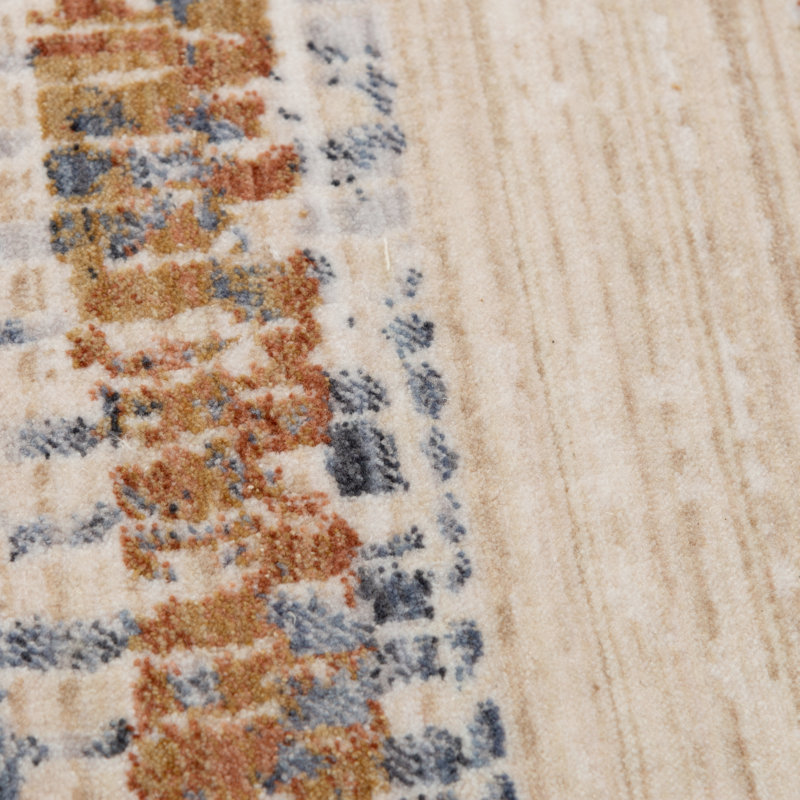 Abstract Indoor Rug, Rectangle 3'11" x 5'6"