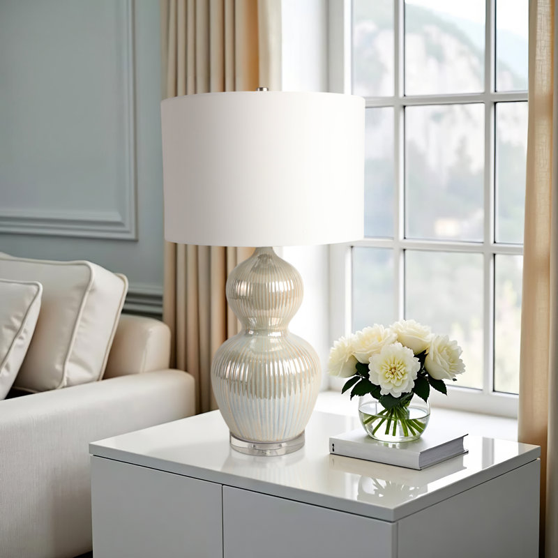 27" Luticia Ceramic Table Lamp