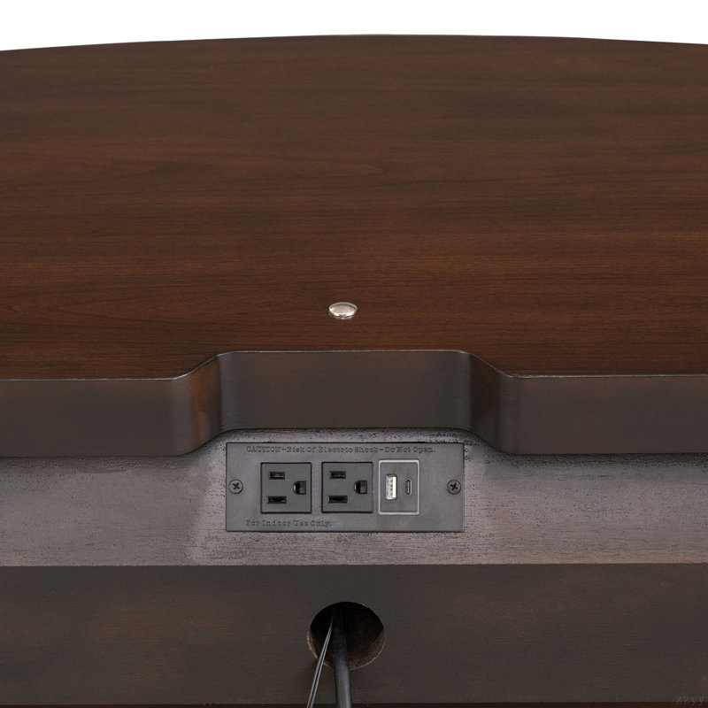 Table de chevet de style traditionnel 1pc