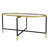 40.7'' Glass Top Console Table