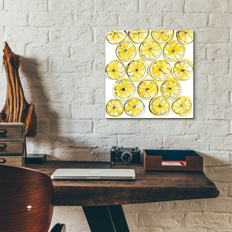 «Cut Lemons IV» par Chris Paschke, H 12 po x l 12 po