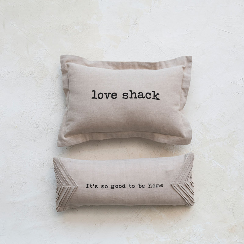  Polyester/Polyester Blend Lumbar Rectangular Pillow Cover