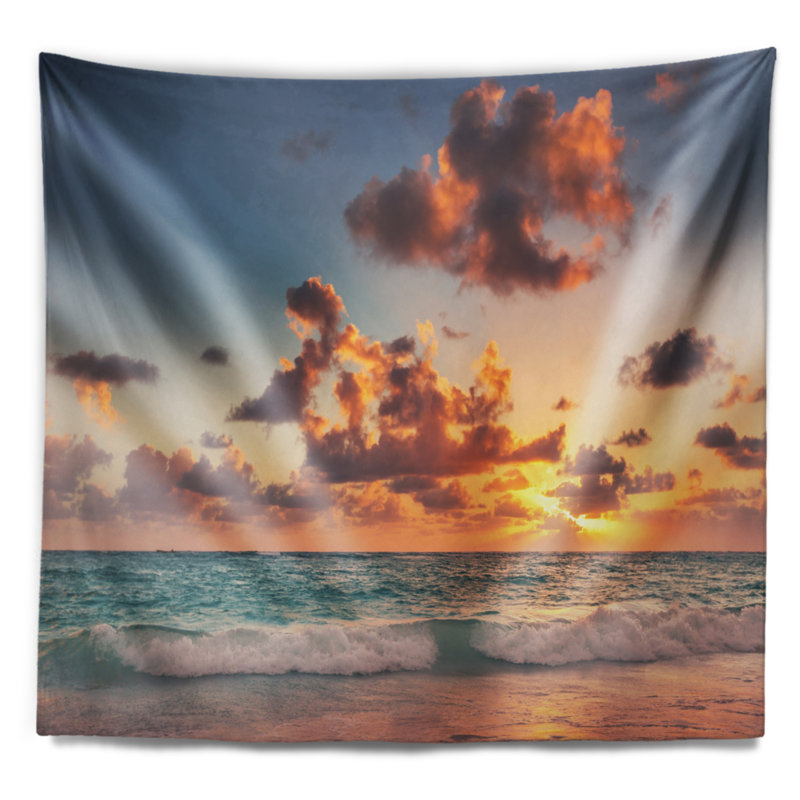Polyester Tapestry, 78" H x 92" W