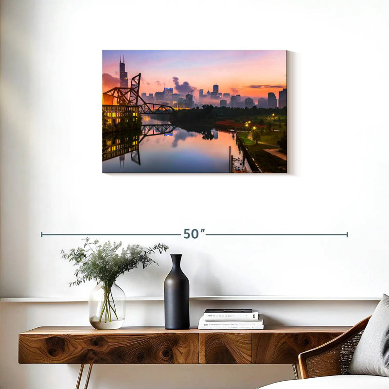 Ravi St. Charles Bridge Chicago, H 20 po x l 30 po