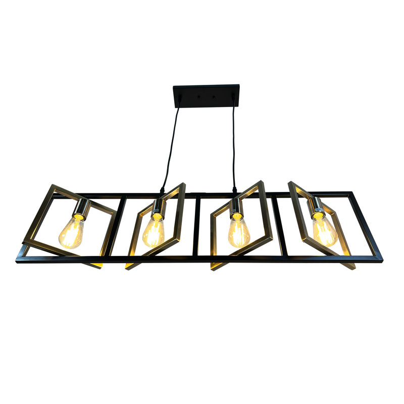 4 - Light Black Kitchen Island Pendant
