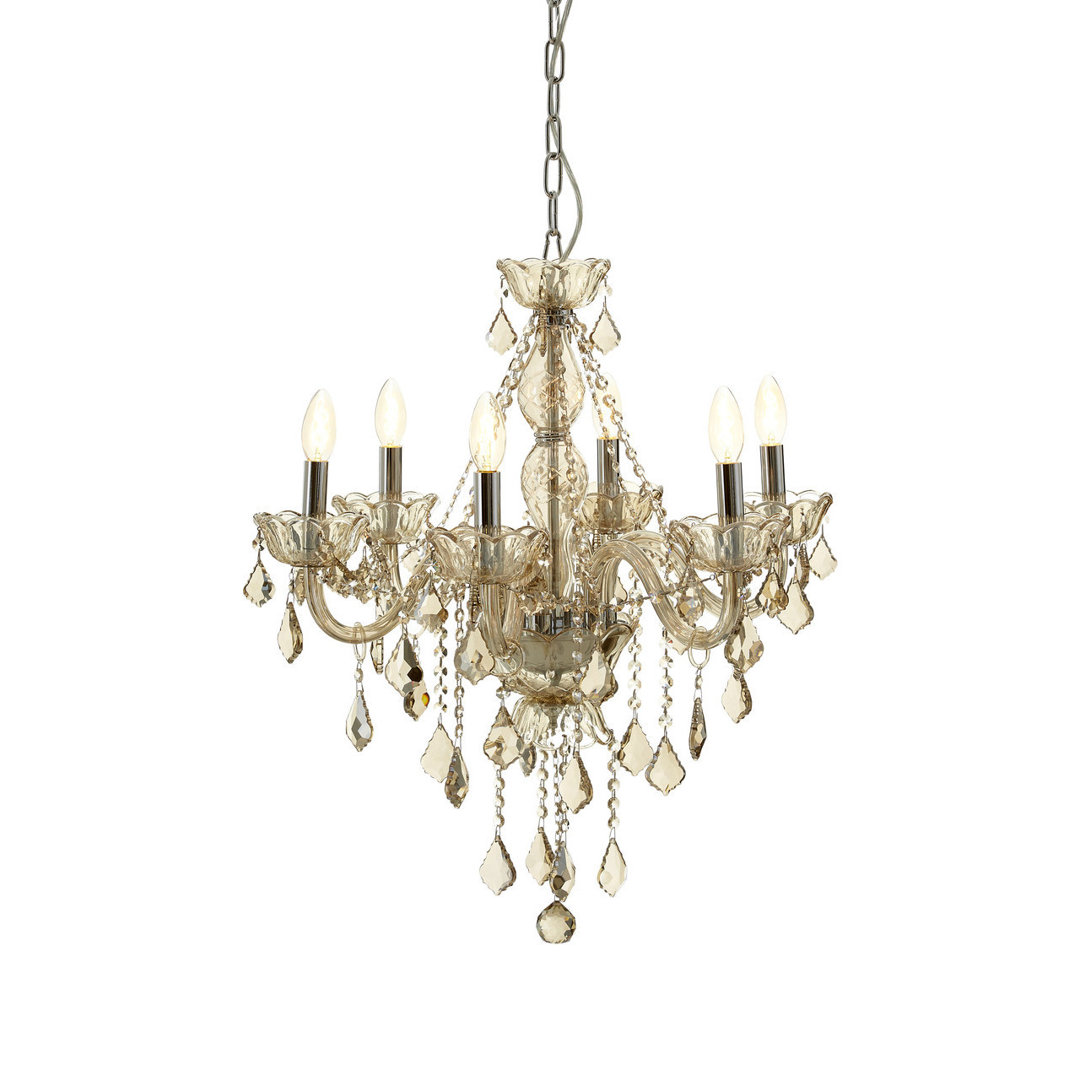 8-Light Candle Style Chandelier
