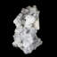 Apophyllite sur calcédoine