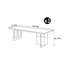 Modern minimalist style desk-401713939