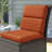 22" x 44" Outdoor Chair Cushion with Ties and Loop-118978967