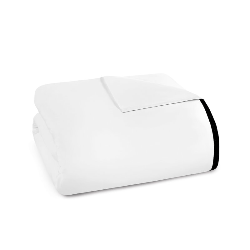 Duvet Cover Prado, Queen Duvet Cover, White/Black