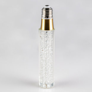 Starry LED Solid Crystal-Style Glass Bulb, 3000K Warm White, E26/27 Medium Base Bulbs (Base not included)
