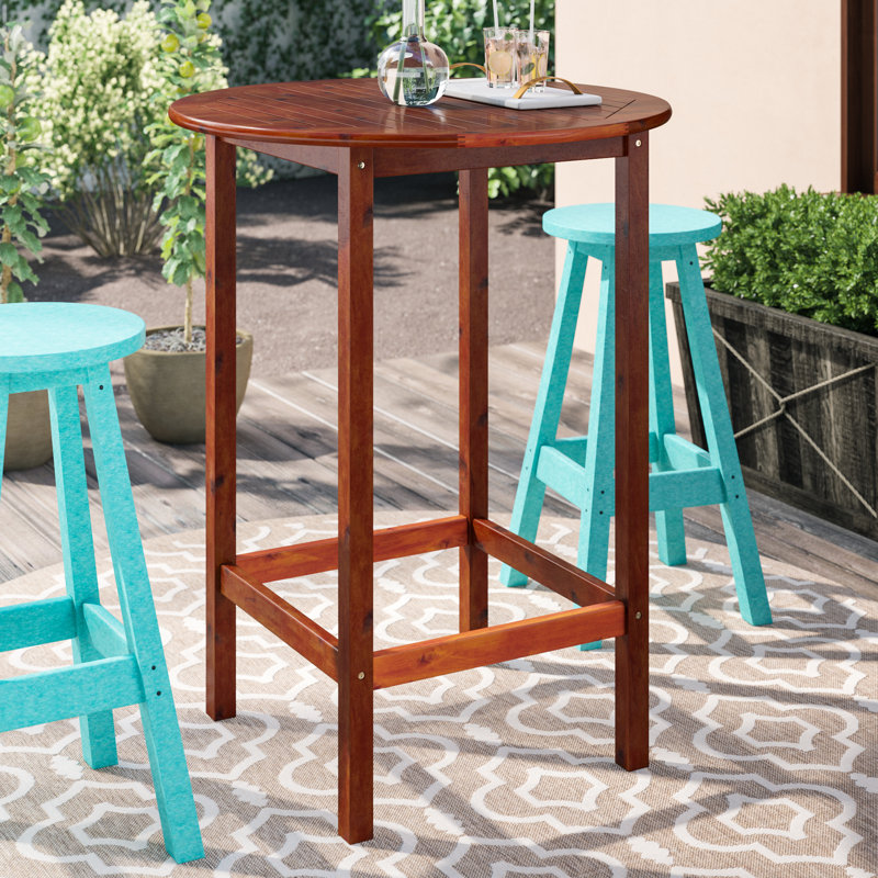 Table de bar en bois massif Hults