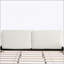  Lit plateforme tapissier avec tête de lit amovible, tissu bouclé doux, design moderne et confortable-1305823332