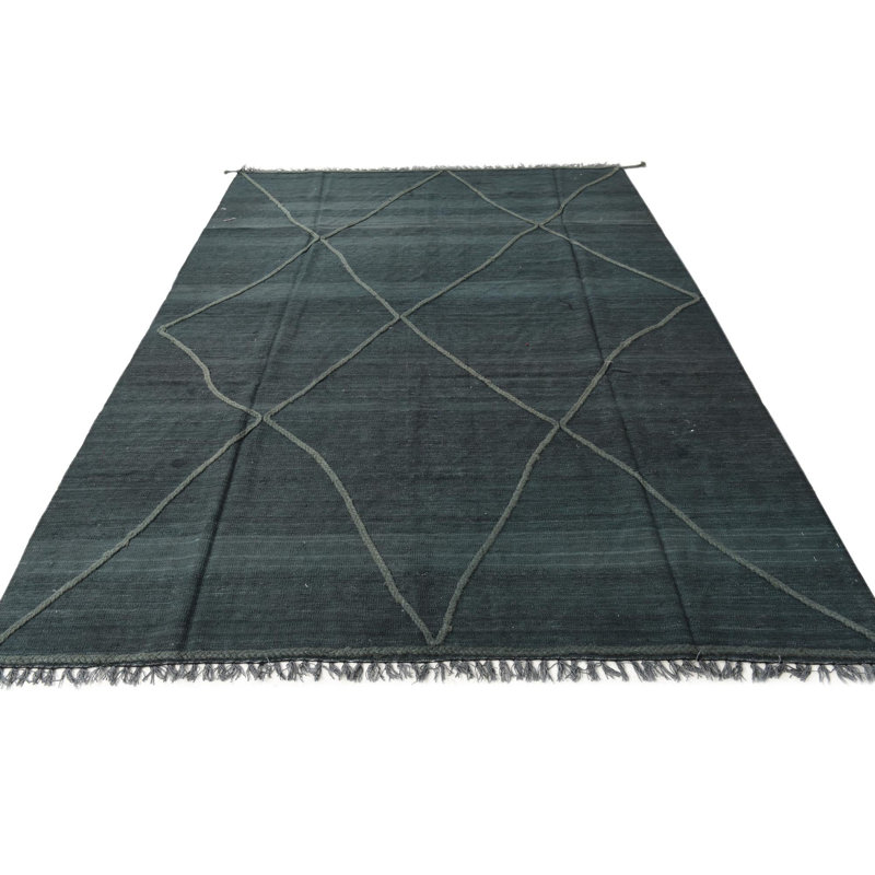 Tapis vert olive 7 x 7