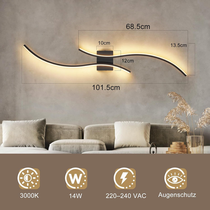LED Flush Mounted Sconce