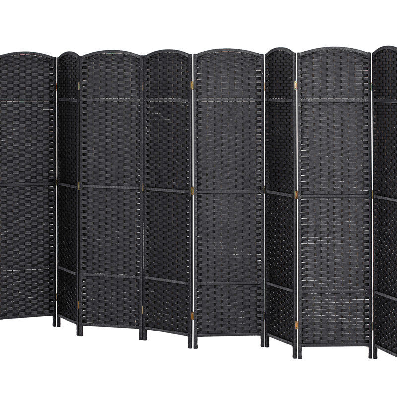 Paravent 8 panneaux pliable - Cloison d'intimité autoportante pour espaces modernes | Idée de cadeau