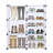 18 Pair Shoe Rack