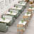 Restaurant Cafe Snack Bar Dessert Shop Bench Leathaire Upholstered Bench-101331395