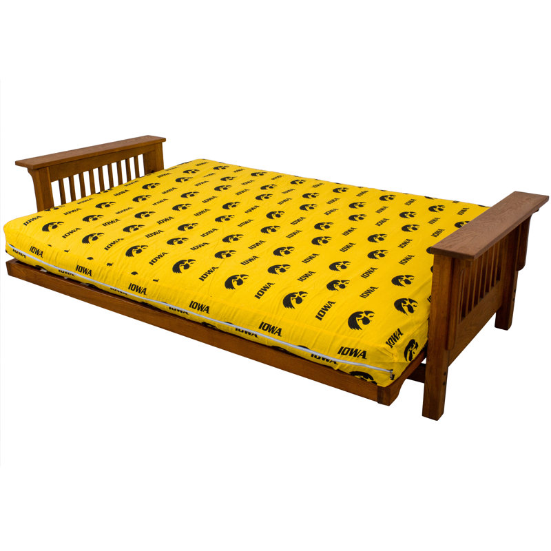 Housse pour futon à coussins carrés / rectangulaires NCAA, Iowa