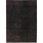 Tapis brun foncé en laine noué à la main 8 x 11,2 pi