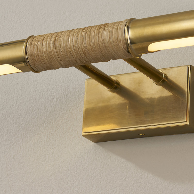 HALLSTEAD 1 LIGHT PICTURE LIGHT, 3" H x 18" W x 3" D