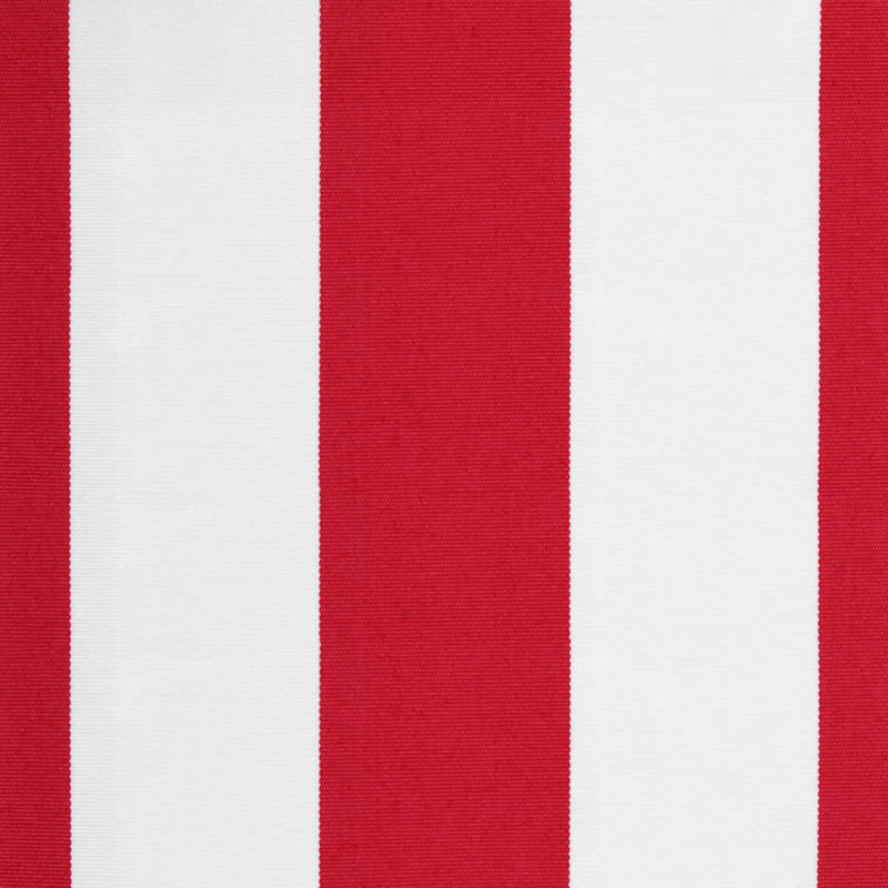 Awning Top Sunshade Canvas , 280cm W x 245cm D, Red/White