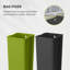 Poubelle double pour recyclage Eko Edison