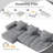 Modern Oversized Modular Sofa