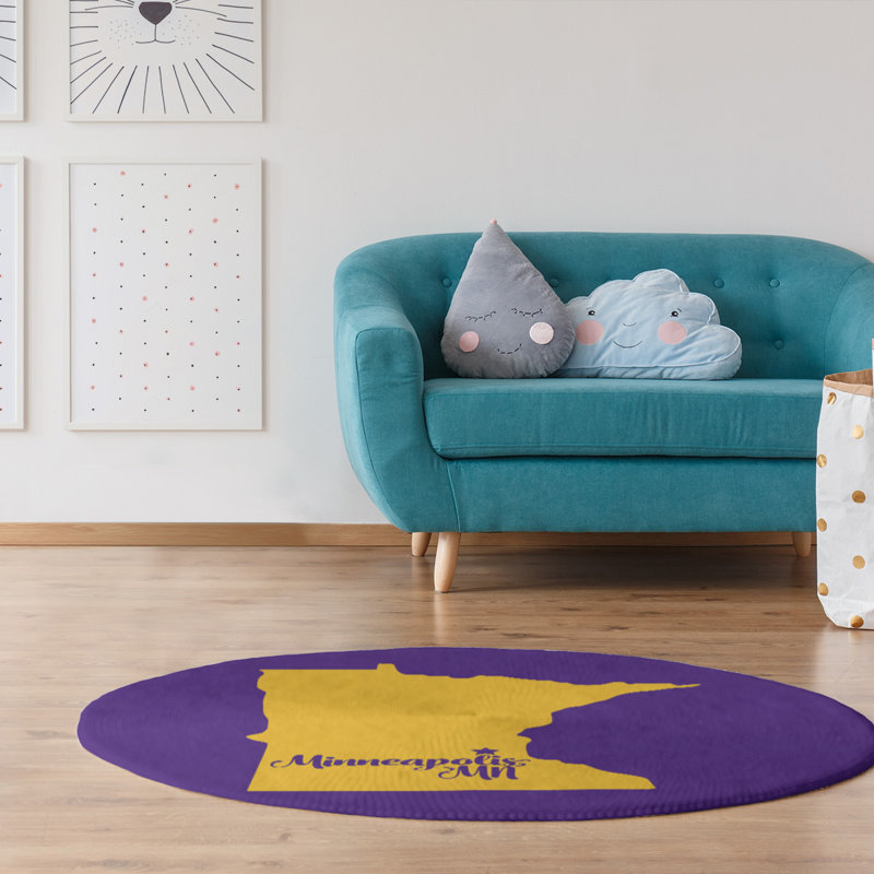 Tapis en poly-chenille minneapolis sports colors