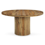 Jozlin Round Solid Wood Base Dining Table